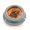 Truck-Lite High Profile, Led, Yellow Round, 8 Diode, Marker Clearance Light, Pc, Gray 10379Y - alternate 1